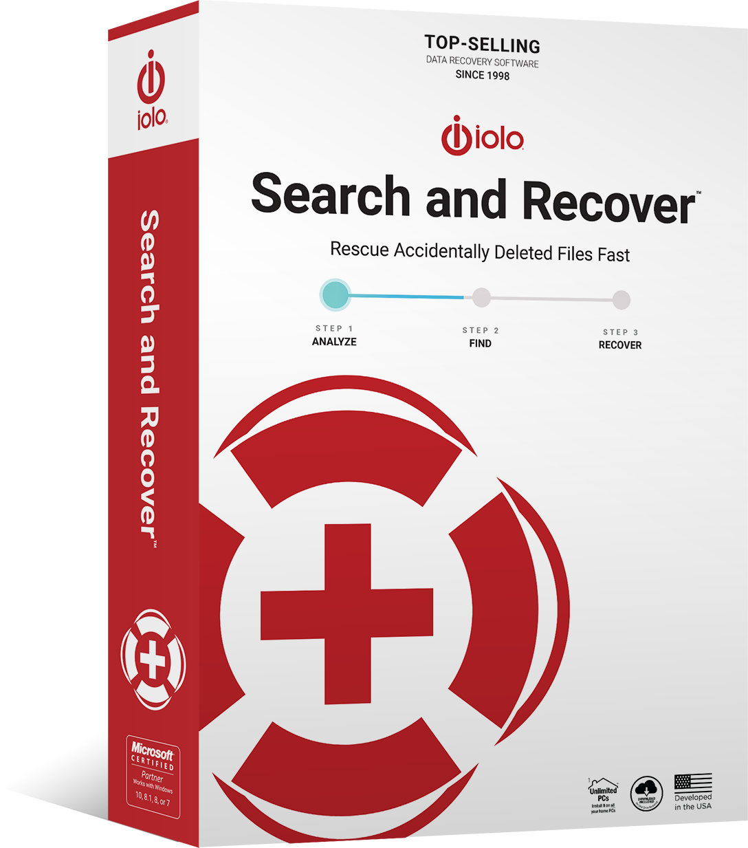 Search and Recover box facing right