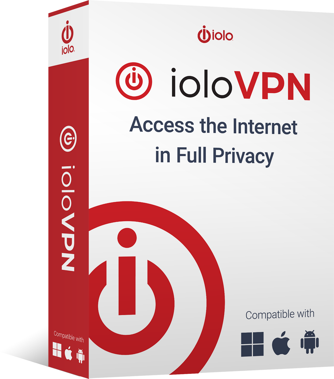 iolo VPN box facing right