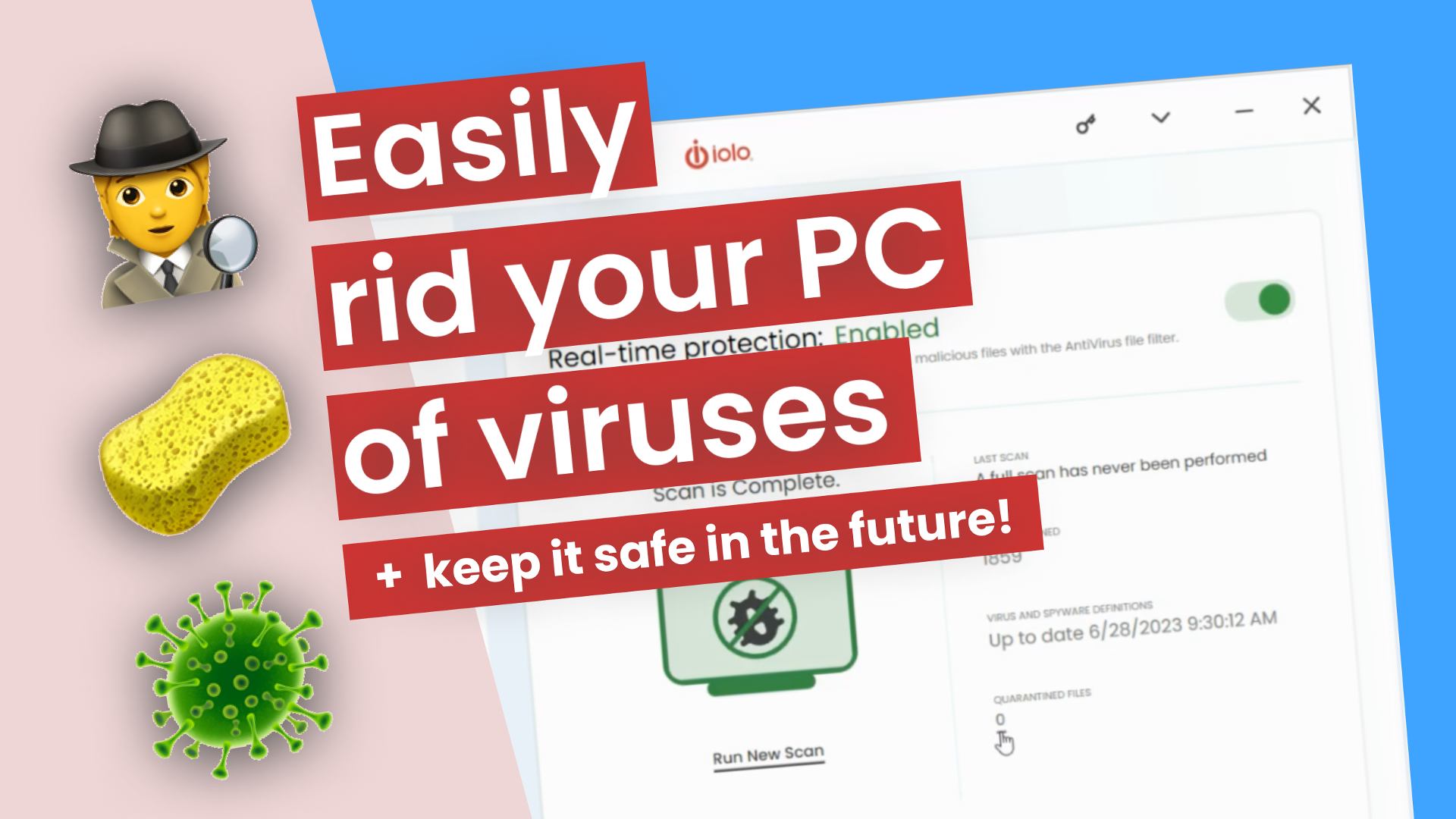 easily rid your pc of viruses yt thumbnail